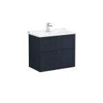 Kúpeľňová skrinka s umývadlom VitrA Root 80x67x46 cm modrá mat ROOTC80BINTC ROOTC80BINTC