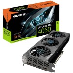 GIGABYTE GeForce RTX 4060 EAGLE OC 8GB / 1830 - 2460Mhz / 8GB GDDR6 / 128bit / 2x HDMI + 2x DP / 115W (GV-N4060EAGLE OC-8GD)