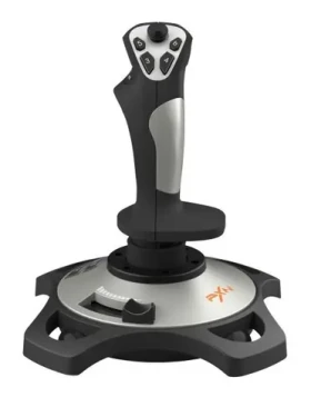 PXN PXN-2113 / Joystick + plynová páka / 12 programovateľných tlačidiel / vibrácie / PC / USB