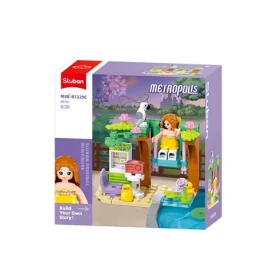 Sluban Metropolis M38-B1329C Hojdačka v záhradke