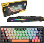 Tracer GAMEZONE Evo1 Hot Swap šedá / Mechanická herná klávesnica / Hot Swap / RGB podsvietenie / bezdrôtová (TRAKLA47297)