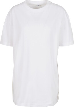Build your Brand BY 149 Dámske tričko Oversize Boyfriend 56.0149 biele white M