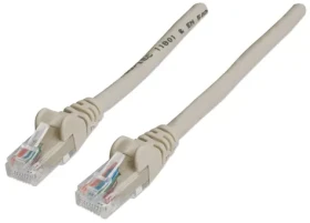 Intellinet Cat6 šedá / Patch kábel / U/UTP / 20 m / ochrana konektora (336741)