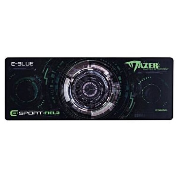 E-BLUE Podložka pod myš Gaming XL / herná / 89.2x30cm / čierno-zelená (PWEB012ZXH0G)