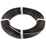 Econ connect ZKL05WSSW20 opletenie / lanko 2 x 0.5 mm² biela, čierna 20 m; ZKL05WSSW20