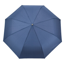 Krátky poloautomatický dáždnik Semiline L2050-1 Navy Blue Průměr 95 cm