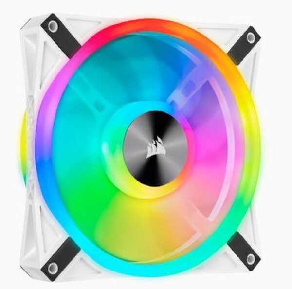 Corsair iCUE QL140 RGB PWM 140mm biela / PWM ventilátor / 140mm / 1250RPM / 26 dBA / Adresovateľné RGB LED (CO-9050105-WW)