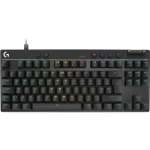 Logitech G Pro X TKL Rapid čierna / herná klávesnica / US layout / USB / RGB Lightsync (920-013233)