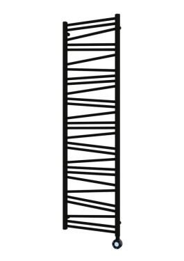 Radiátor elektrický SAT Lilon 169,5x50 cm čierna matná SATRALI1695500EBL SATRALI1695500EBL
