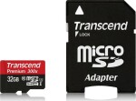 Transcend Premium MicroSDHC 32 GB Class 10 UHS-I/U1 (TS32GUSDU1)