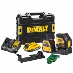 DEWALT DCE088D1G18 / Nivelačný prístroj / Dosah 50m / Presnosť: 3 mm / príslušenstvo (DCE088D1G18)