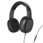 HAMA Fun II čierna / On-ear slúchadlá s mikrofónom / 3,5 mm jack / 1,2 m kábel (221784)