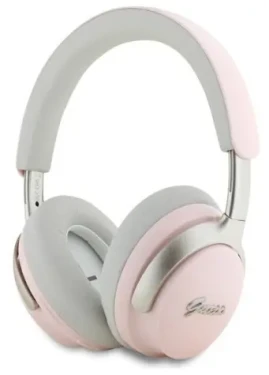 Guess Metal Script Logo Pink / Bezdrôtové slúchadlá / Do uší / ANC/ENC (GUBHC22PSBCSMP)