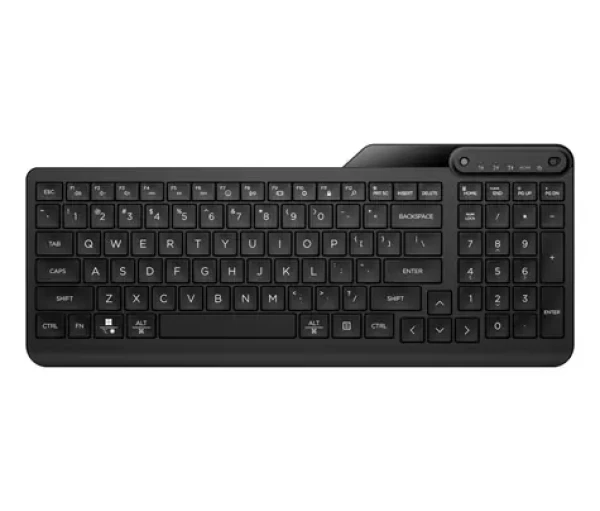 HP 460 čierna / bezdrôtová klávesnica / BT / CZ+SK (7N7B8AA#BCM)