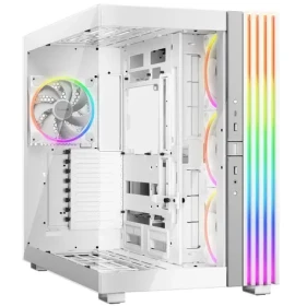 Be quiet! Light Base 900 FX biela / E-ATX / 2x USB-A 3.1 / 1x USB-C / 4X 140mm / bez zdroja / priehľadná bočnica (BGW72)