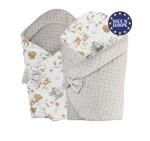 Bomimi Rýchlozavinovačka obojstranná minky zvieratká, béžová (BO2207BEI010)