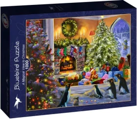 BlueBird Puzzle Kúzelný pohľad na Vianoce
