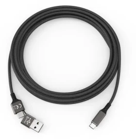 Smrter Speedy čierna / Nabíjací a dátový kábel / USB-C / 1 m (SMRTER_SPEEDY_C_BK)
