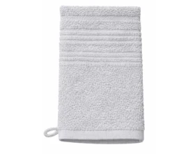 Rukavica na umývanie Bilbao 16x21 cm, strieborná%