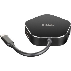 D-Link DUB-M420 4 porty USB 3.0 hub čierna; DUB-M420