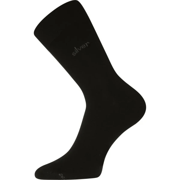 Ponožky LONKA Desilve black 3 páry 35-38 100532