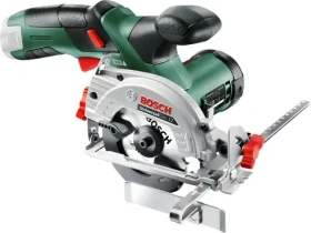 BOSCH PKS 12V Li 85 mm / Aku okružná píla / 10,8-12 V / hĺbka rezu 85 mm / odsávanie prachu / LED (06033C7003)