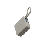 Energea MagPac Mini PLUS powerbanka béžová / 10000mAh / MagSafe / 3x USB-C (8885020102321)