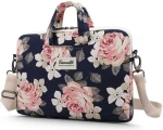 Canvaslife Puzdro Navy Rose 16" / Puzdro pre notebook / 16" / kvetinový vzor (5906735410051)