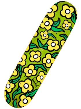 Krooked WILDSTYLE FLOWERS skateboard doska - 7.75