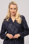 DÁMSKE PYŽAMO LNS 911 B24 2XL-3XL tmavě modrá 3xl