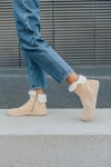 Shapen Fluffy Beige zimné barefoot topánky 41 EUR