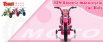 Mamido Mamido Detská elektrická motorka XMX616 ružová | EVA kolesá | 12V 7Ah