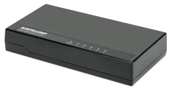Intellinet Switch 5- Port Gigabit Desktop / Switch / 5- Port / 1000 Mbps (561747)