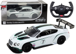 RASTAR Auto na diaľkové ovládanie R/C Bentley Continental GT3 1:14 Rastar biele