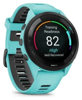 Garmin Forerunner 265 čierna, modrá / Chytré hodinky / 1.3 "/ GPS / BT / Wi-Fi / 5 ATM (010-02810-12)