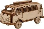 Wooden City 3D Drevené puzzle Superfast Minibus Retro