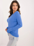 Dámsky sveter AT SW 2338 2.61 Blue - FPrice one size Modrá
