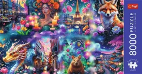 Trefl Puzzle Premium PLUS: Farebný svet