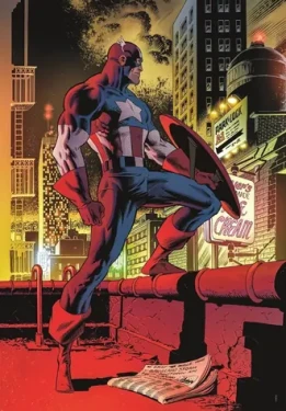 Clementoni 37049 Puzzle MARVEL: Kapitán Amerika 1000 dielikov