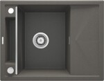 DEANTE DEANTE - Magnetic antracit metalic - Magnetic Granitový drez s odkvapkávačom ZRM_T11A