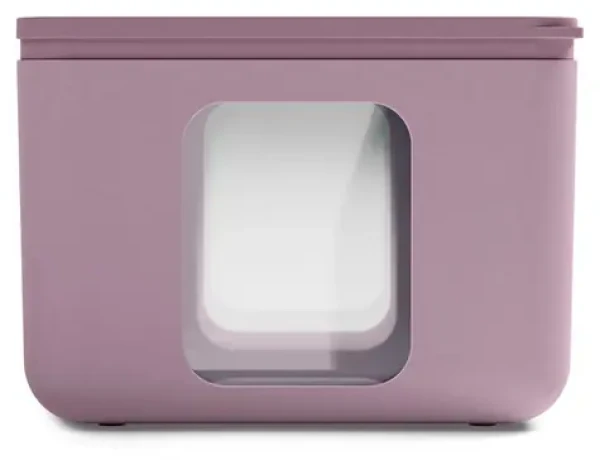 BlimPlus Peek Box Quadro Mauve / Dóza na potraviny / XS / 0,5 l / Polypropylén