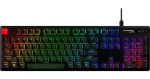HyperX Alloy Origins PBT čierna / Herná klávesnica / mechanická / HyperX Blue / US / RGB / USB-C