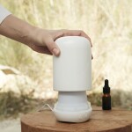 Meraki Elektrický aroma difuzér Vitalba Ceramic White