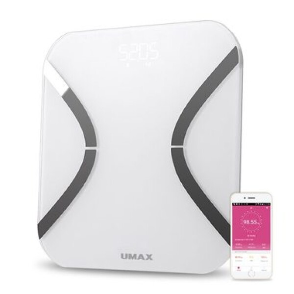 UMAX Smart Scale US20E múdra osobná váha /bluetooth/ do 180kg (UB601)