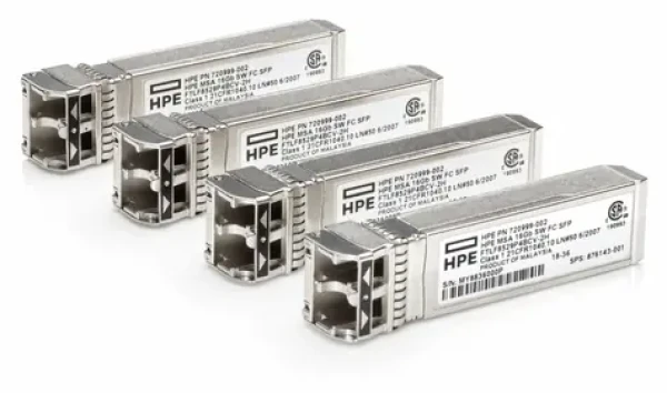 HPE MSA 32Gb SFP+ SW 4-pack / Transceiver / Fibre Channel / 32 Gb/s / Short Wave (S3Y23A)