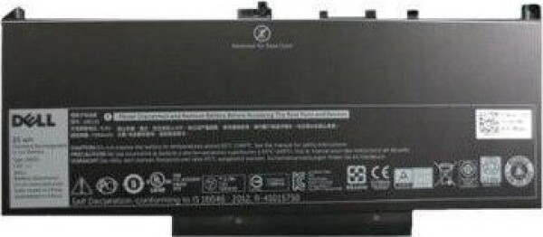 Dell Battery, 60WHR, 4 Cell,