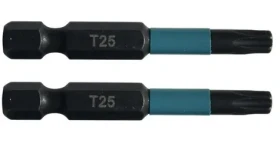 Makita E-12413 Impact Black / torzný bit 1/4" / PZ2 50mm / 10ks (E-12413)
