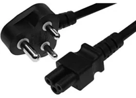 MicroConnect Power Cord India typ D - C5 1.8m čierna / Indická koncovka (PE010818INDIA)