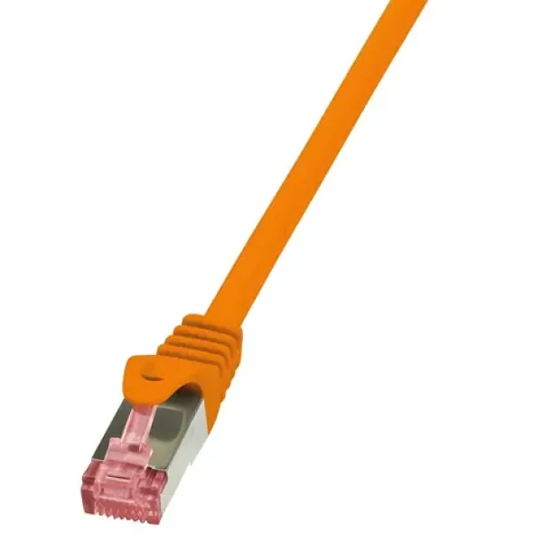 LogiLink oranžová / Patch kábel / Cat6 / S/FTP / RJ-45 / 2 m (CQ2058S)