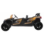 Mamido Elektrické autíčko Buggy ATV RACING UTV2000 štvormiestne zlaté